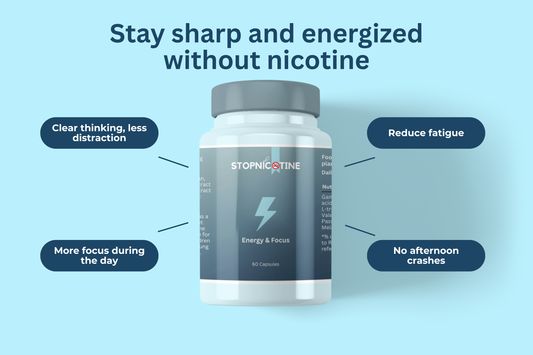 Stopnicotine Energy – reduziert Müdigkeit und steigert das Energieniveau beim Rauchentzug