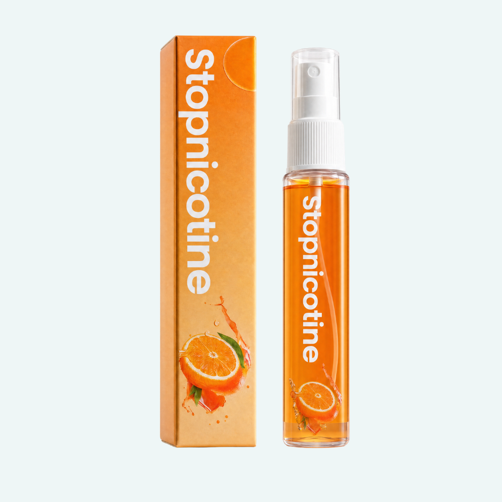StopNicotine Smilekit – Frischer Atem schon Sekunden nach dem Rauchen | 10 ml & 150+ Sprühstöße
