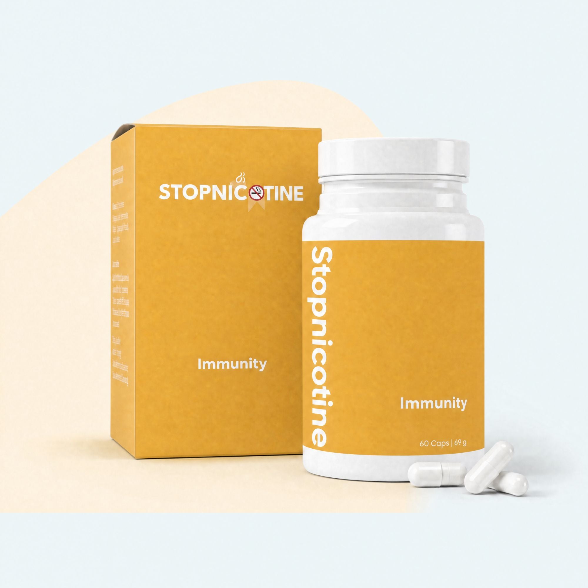 Stopnicotine Immunity – Stärken Sie Ihren Körper beim Rauchstopp | 60 Kapseln