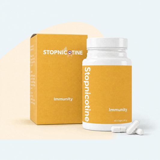 Stopnicotine Immunity – Stärken Sie Ihren Körper beim Rauchstopp | 60 Kapseln