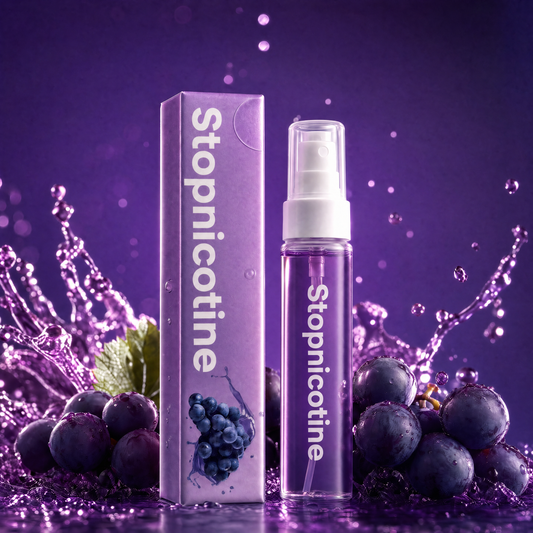 StopNicotine Smilekit – Frischer Atem schon Sekunden nach dem Rauchen | 10 ml & 150+ Sprühstöße